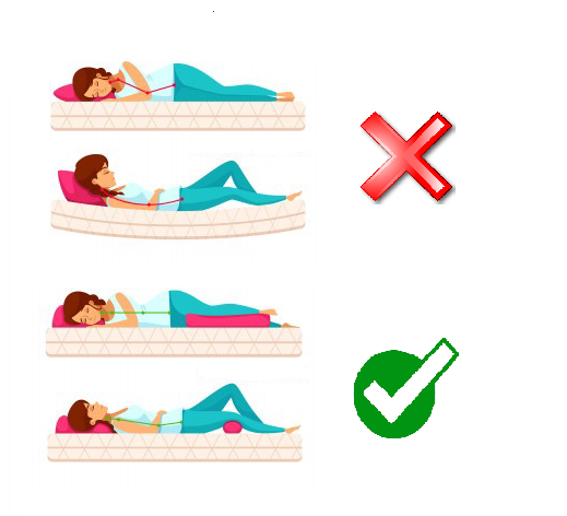 Postura ao dormir